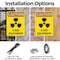 Signmission Radiation & Laser Sign, 10 in H x 7 in W, Plastic, Rectangle OS-2PACK-CR-P-710-V-10281 - alternate 5